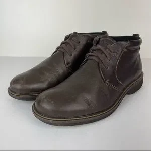 ECCO Gore Tex Mens Lace Up Leather Chukka Boots EU 43 US 9 Brown Ecco | Shoes | Ecco Gore Tex Leather Chukka Boots Mens Size  main image 4